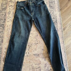 St. John's Bay Dark Blue Straight Jeans